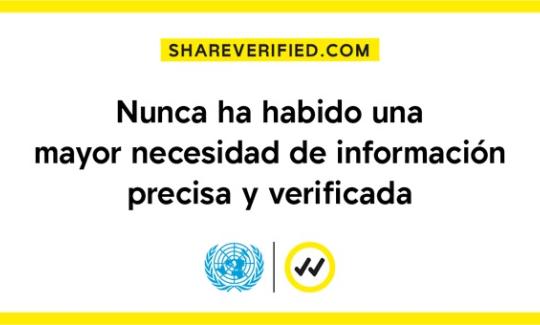 Nunca ha habido una mayor necesidad de información precisa y verificada